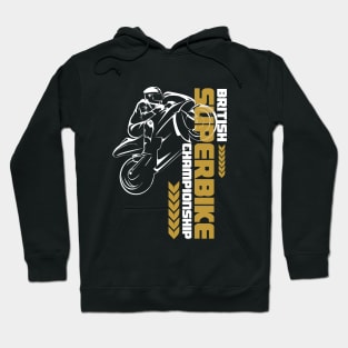 British Superbike Motorcycle Racing Championship Hoodie